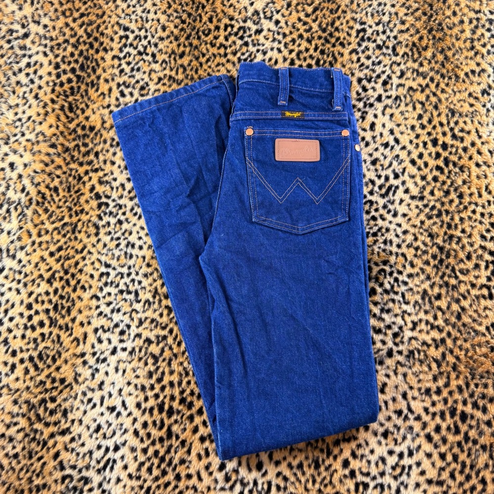 Vintage Wrangler Cowboy Cut 936DEN Slim Fit Jeans Blue 27x32 Mexico